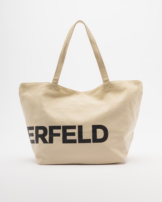 Karl Lagerfeld K/ESSENTIAL OVERSIZED LOGO SHOPPER Beige Shopper bag - Beige