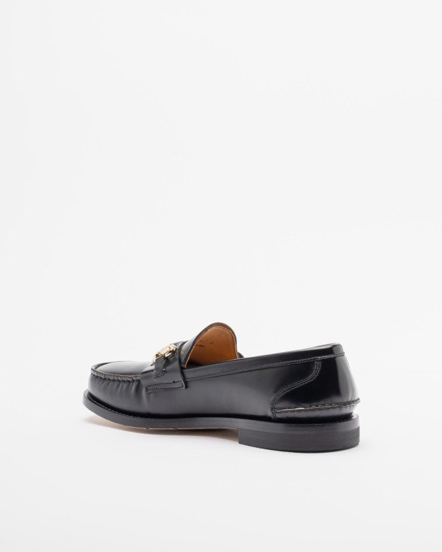 Premiata 32262 Black Moccasins - Black