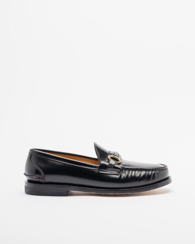Premiata 32262 Black Moccasins - Black