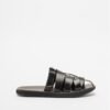 Premiata 32285 Black Slide sandals - Black