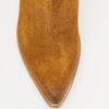 PROF TEX 22120 Black Cowboy boots - Camel