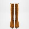 PROF TEX 22120 Black Cowboy boots - Camel