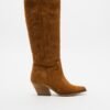 PROF TEX 22120 Black Cowboy boots - Camel