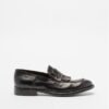Lemargo GB18A Black Moccasins - Brown