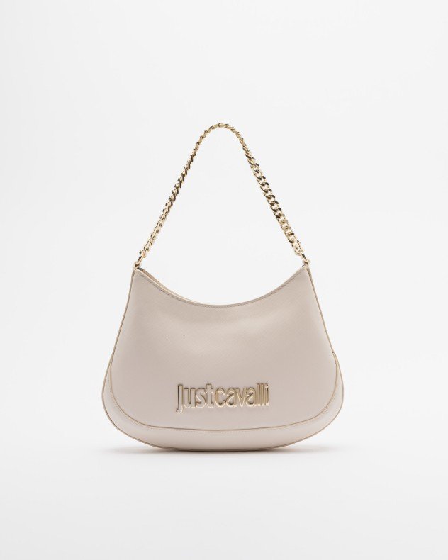 Just Cavalli 78RA4BBA Black Hobo bag - Beige