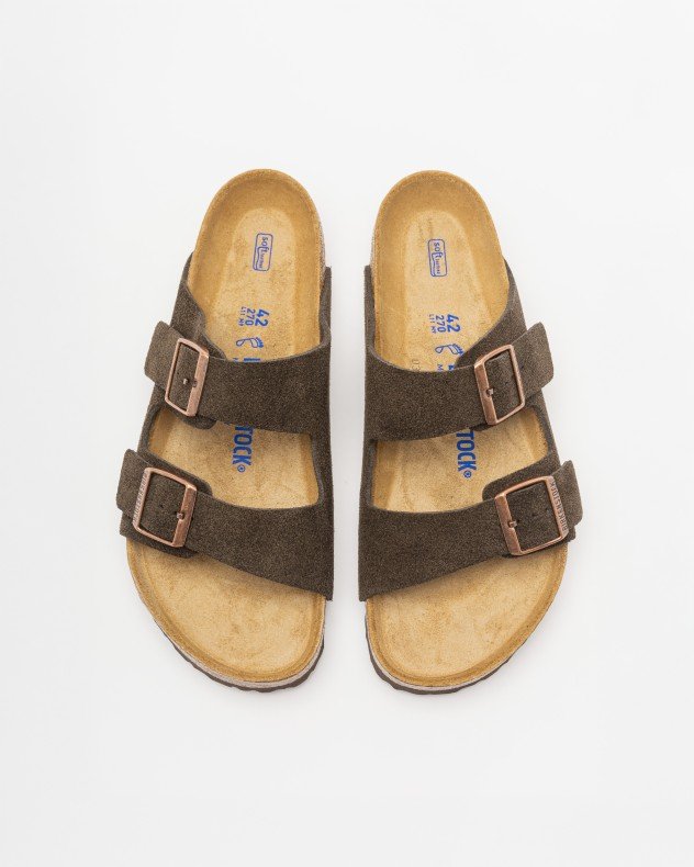 Birkenstock Arizona BS Brown Sandals - Brown