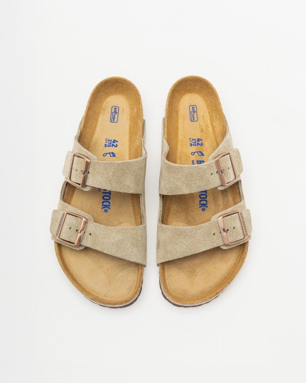 Birkenstock Arizona BS Taupe Sandals - Taupe