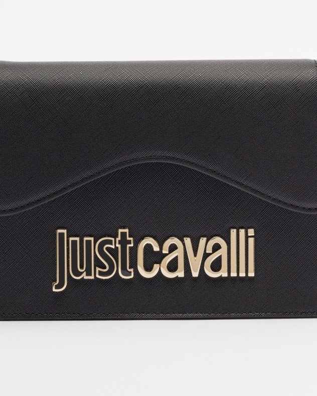 Just Cavalli 78RA4BB4 White Handbag - Black