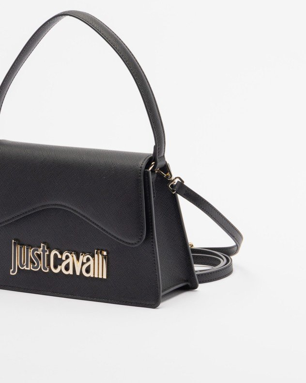 Just Cavalli 78RA4BB4 White Handbag - Black