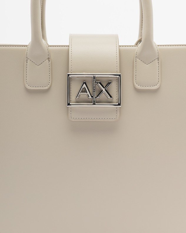 Armani Exchange XW000305 Beige Handbag - Beige