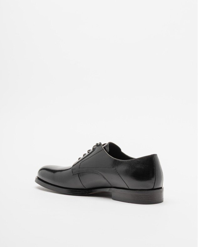 PROF A6-T229-270AB44 Black Derby shoes - Black