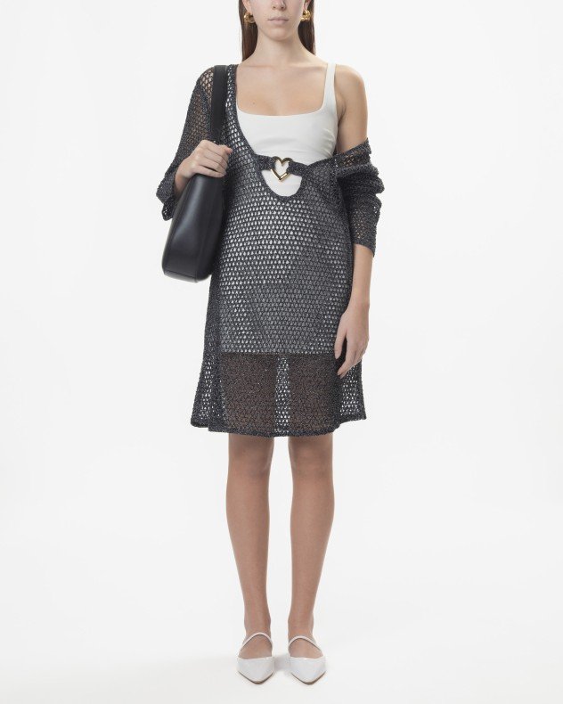 Moschino Swim 251V22609-9522 Black Dress - Black