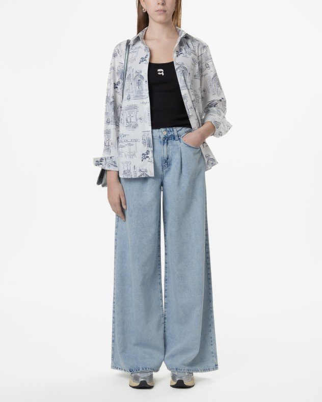 Karl Lagerfeld A2W11023 White Shirt - White