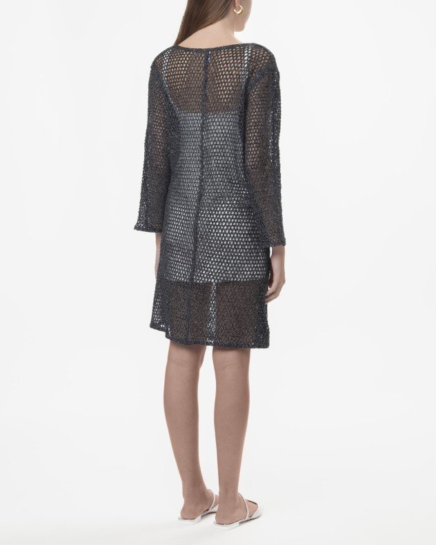 Moschino Swim 251V22609-9522 Black Dress - Black