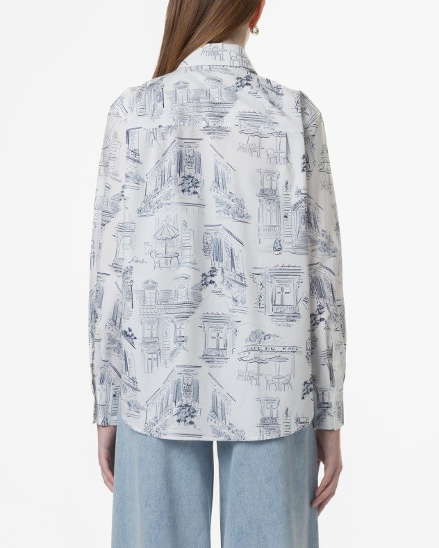 Karl Lagerfeld A2W11023 White Shirt - White