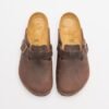 Birkenstock Boston BS Brown Slide sandals - Brown