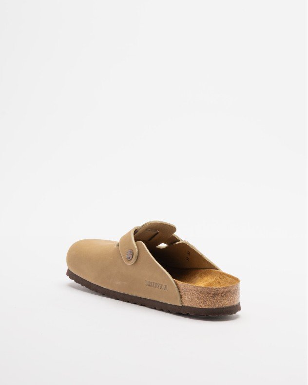 Birkenstock Boston BS Taupe Slide sandals - Taupe