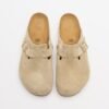 Birkenstock Boston Green Clogs - Green