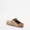 Birkenstock Boston Green Clogs - Green