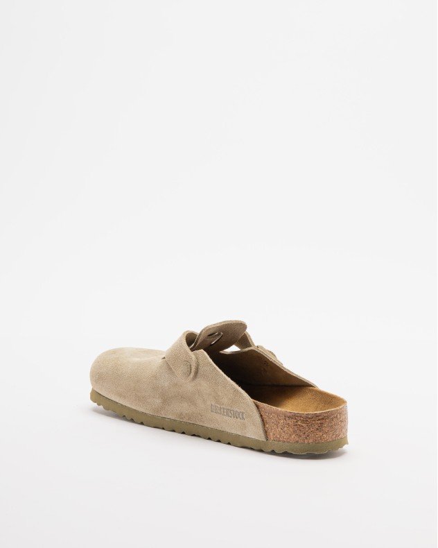 Birkenstock Boston Green Clogs - Green