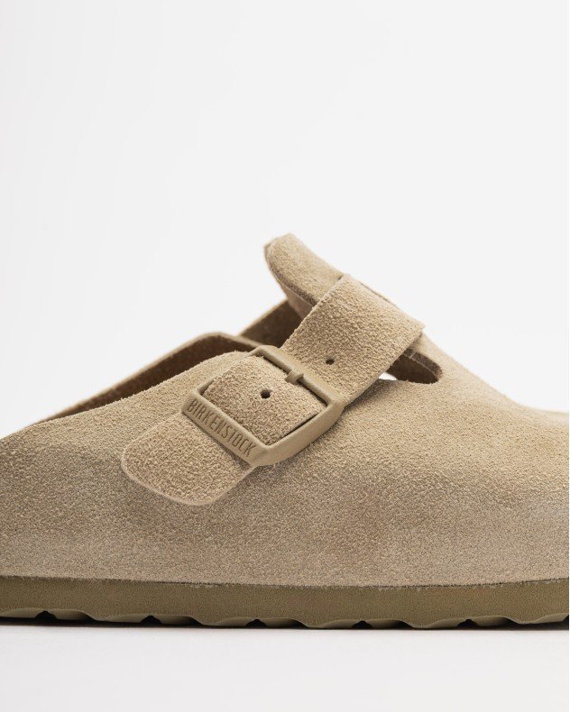 Birkenstock Boston Green Clogs - Green