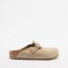 Birkenstock Boston Green Clogs - Green