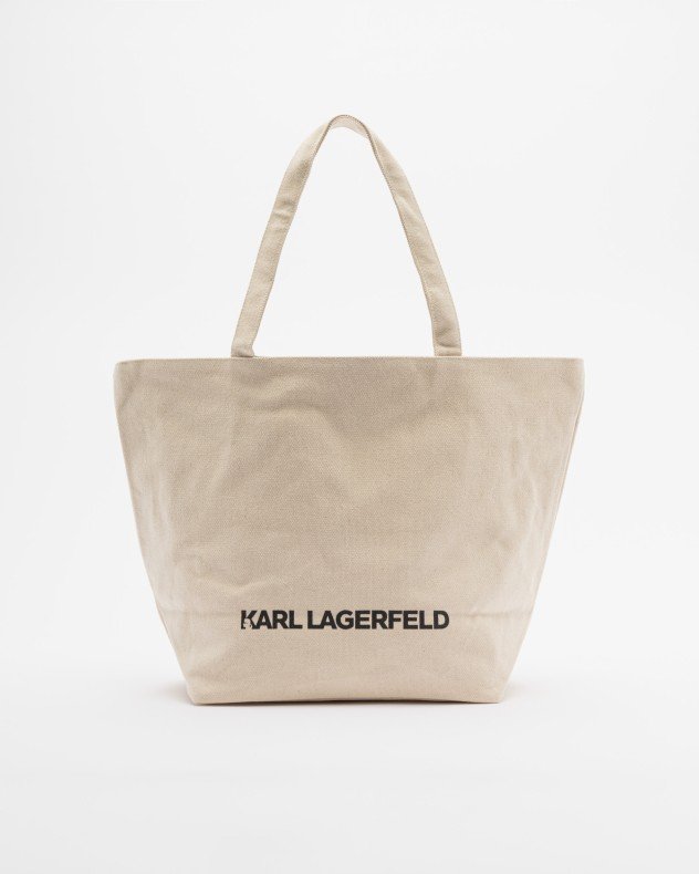 Karl Lagerfeld KL X JORGE PARRA TOTE BAG Beige Shopper bag - Beige