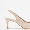 PROF 2000 Black Slingback shoe - Beige