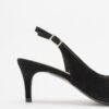PROF 2000 Purple Slingback shoe - Black