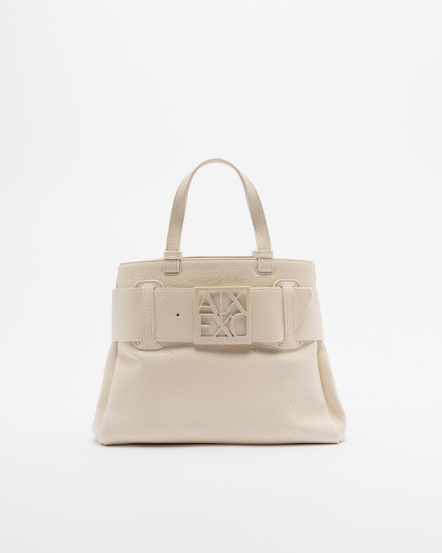 Armani Exchange XW000285 Black Shopper bag - White
