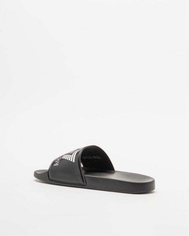 EA7 7X000108 Black Sliders - Black