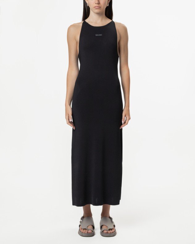 Calvin Klein Jeans J20J225296 Black Long dress - Black