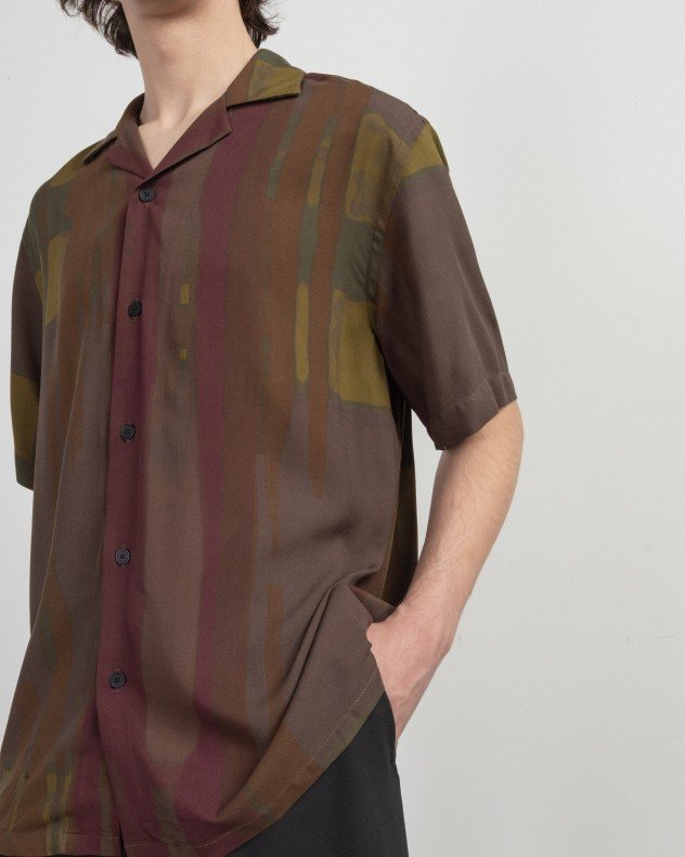 OAS 7005-58 Multicolour Short sleeve shirt - Multicolour
