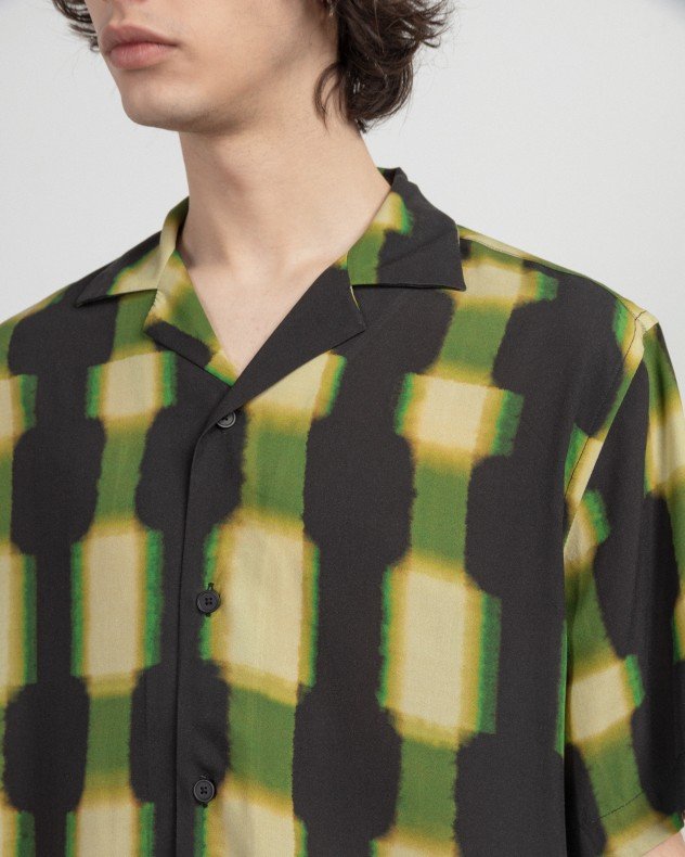 OAS 7005-61 Green Short sleeve shirt - Green