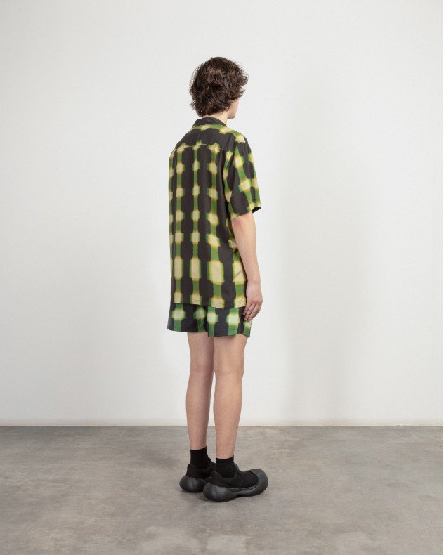 OAS 7005-61 Green Short sleeve shirt - Green