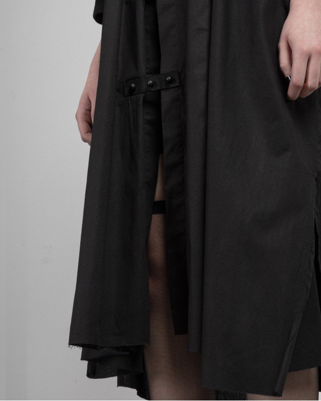 Papucei J.CECCO Black Long shirt - Black