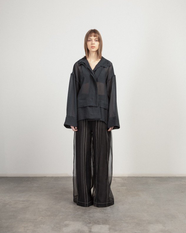 Papucei J.MILORI Black Shirt - Black