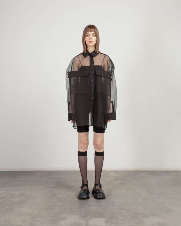 NU London Y2511015 Black Shirt - Black