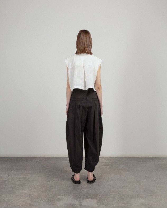 NU London Y2511021 White Sleeveless shirt - White