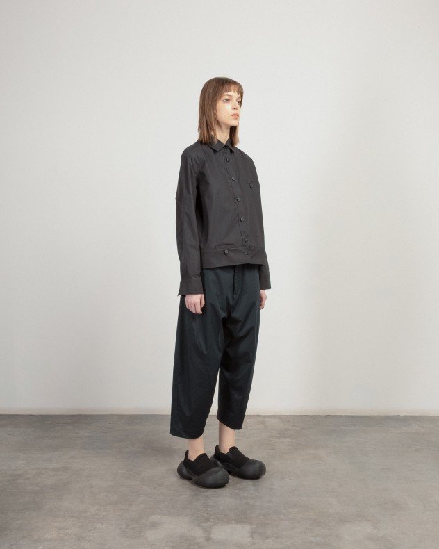 Matilda Longhena ALESSIA Black Shirt - Black