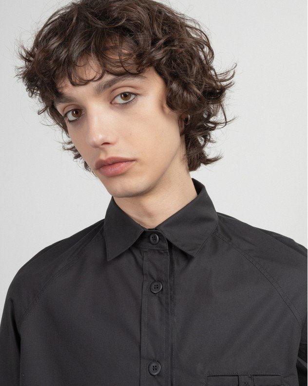 Matilda Longhena ALESSIA Black Shirt - Black