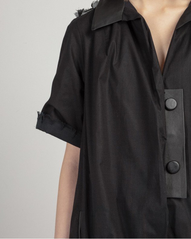 Papucei J.URSULA Black Tunic - Black