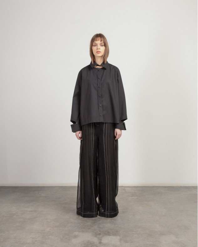 Matilda Longhena GLENDA Black Shirt - Black