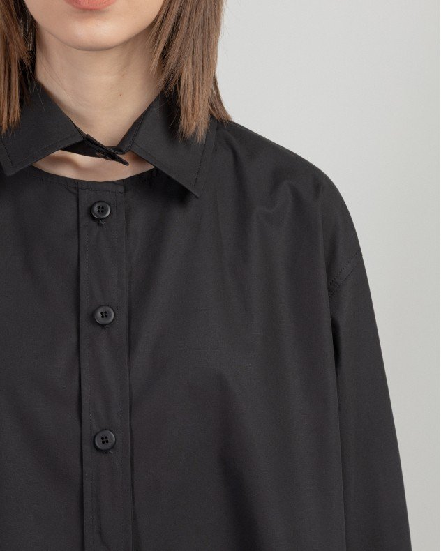 Matilda Longhena GLENDA Black Shirt - Black