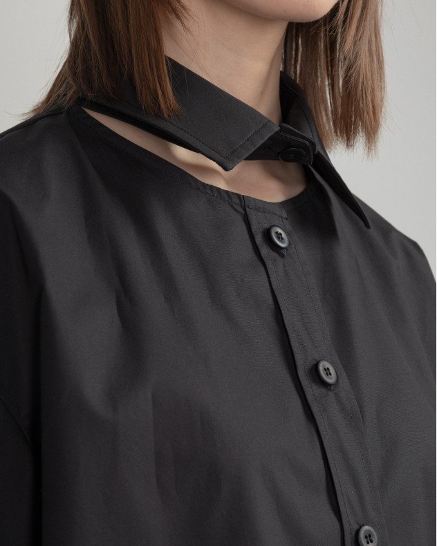 Matilda Longhena GLENDA Black Shirt - Black
