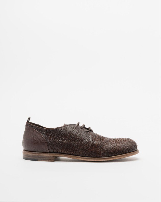 Ernesto Dolani 8UENE09 Brown Derby shoes - Brown