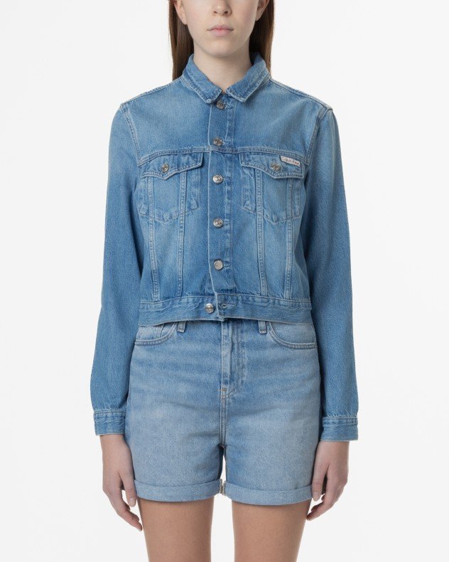 Calvin Klein Jeans J20J225184 Blue Denim jacket - Blue