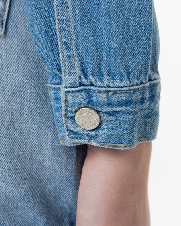 Calvin Klein Jeans J20J225184 Blue Denim jacket - Blue