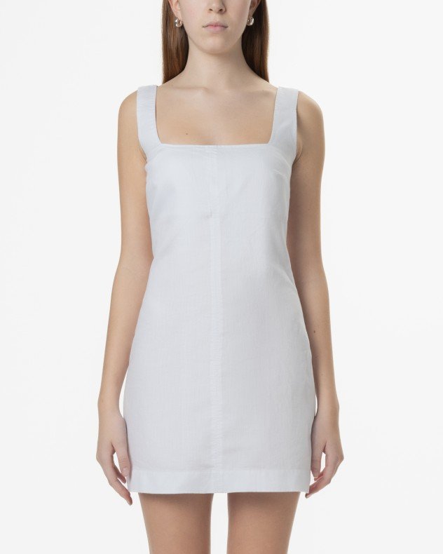 Calvin Klein Jeans J20J225277 White Dress - White