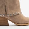 PROF FRED Camel Cowboy boots - Taupe